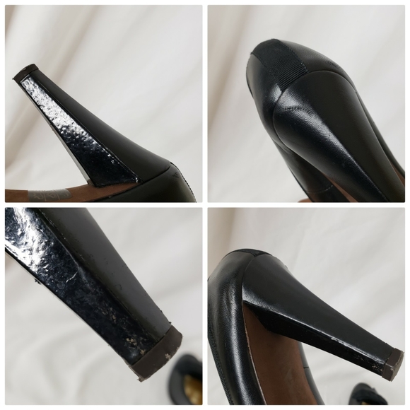 Marc by Marc Jacob's Black Open Toe Pumps - Picture 5 of 16